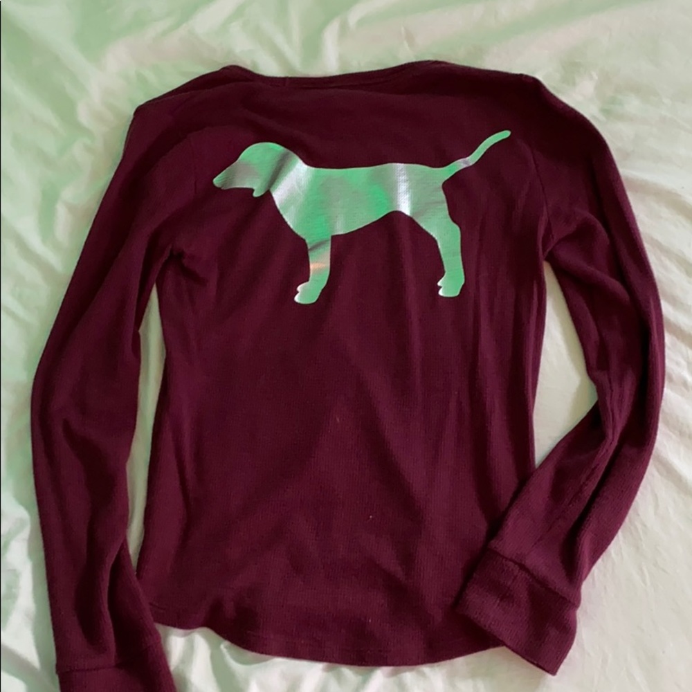 Pink long sleeve tee - Picture 3 of 3